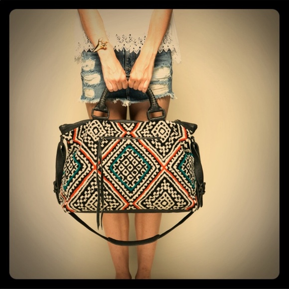 Cleobella Handbags - Cleobella  Casablanca weekender in morrocan tile